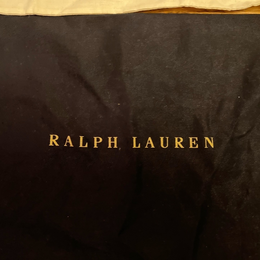 Bundle of 2 Designer Dust Bags – Ralph Lauren & Ferragamo for Shoes or Purses - Picture 3 of 7